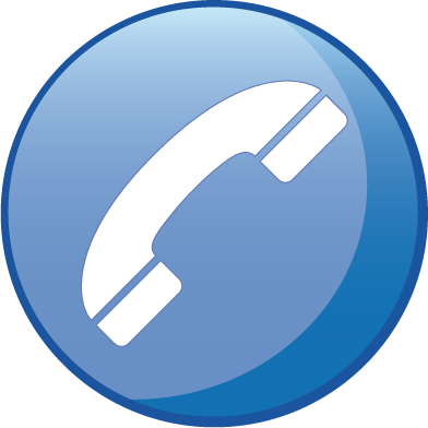 Telephone bleu